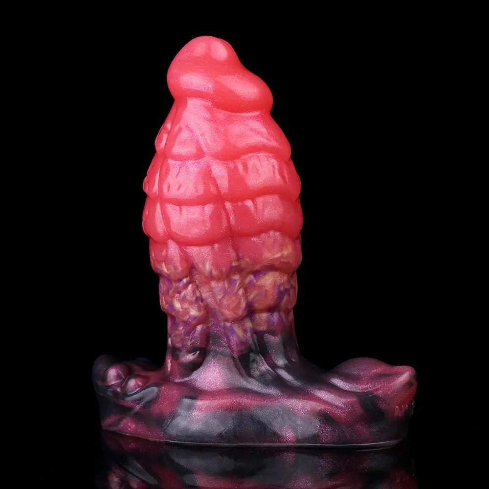 Segmented Fantasy Dildo 5.31 in - Silicone Monster Dildo