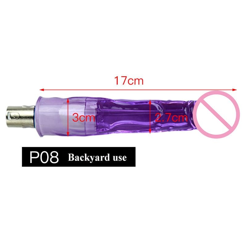 Sex Machine Attachment Head - Interchangeable Machine Rod