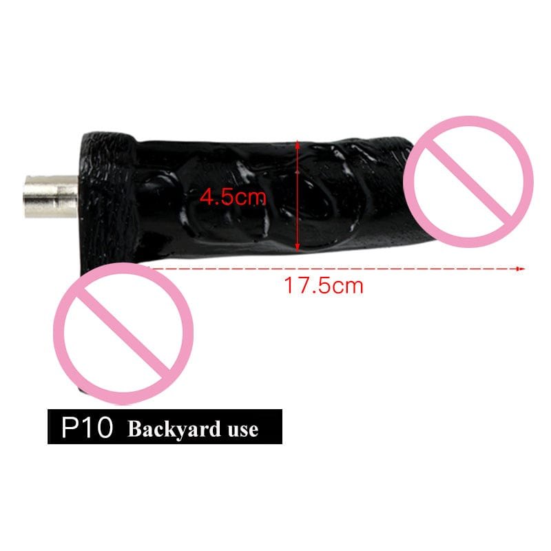 Sex Machine Attachment Head - Interchangeable Machine Rod