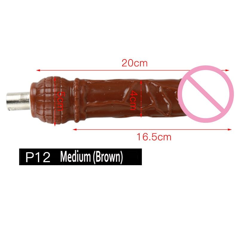 Sex Machine Attachment Head - Interchangeable Machine Rod