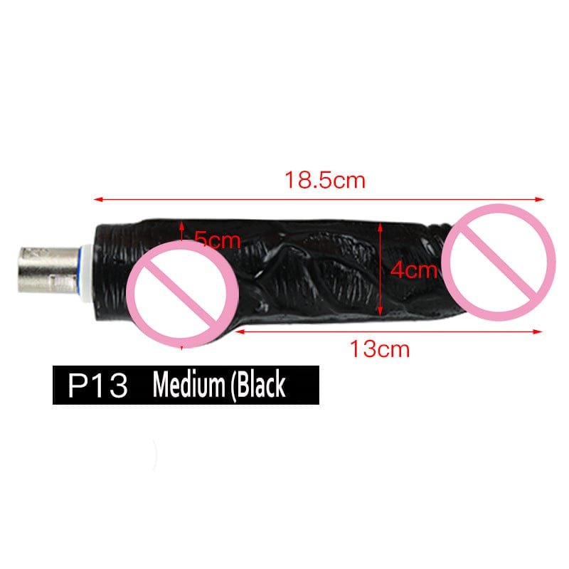 Sex Machine Attachment Head - Interchangeable Machine Rod