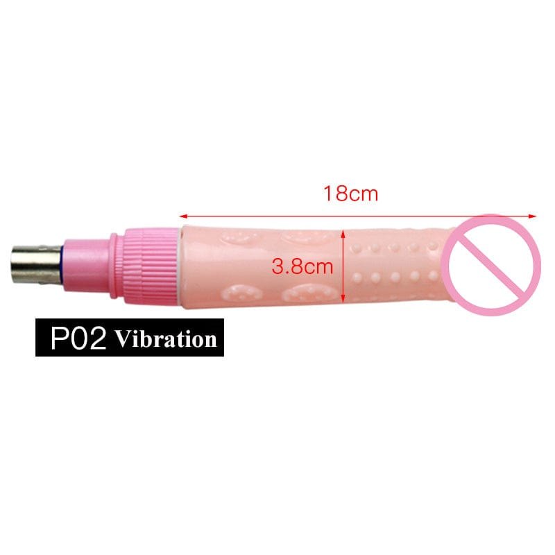 Sex Machine Attachment Head - Interchangeable Machine Rod