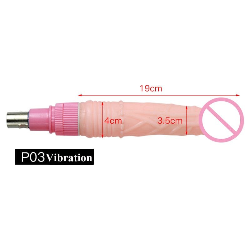 Sex Machine Attachment Head - Interchangeable Machine Rod
