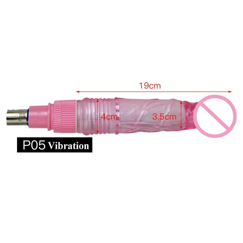 Sex Machine Attachment Head - Interchangeable Machine Rod