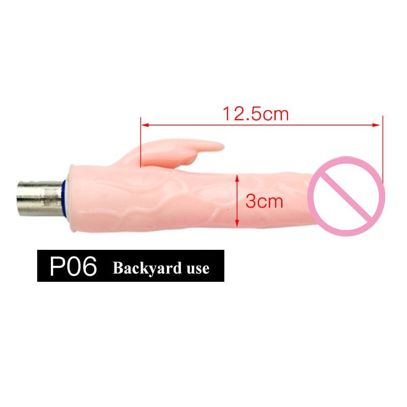 Sex Machine Attachment Head - Interchangeable Machine Rod