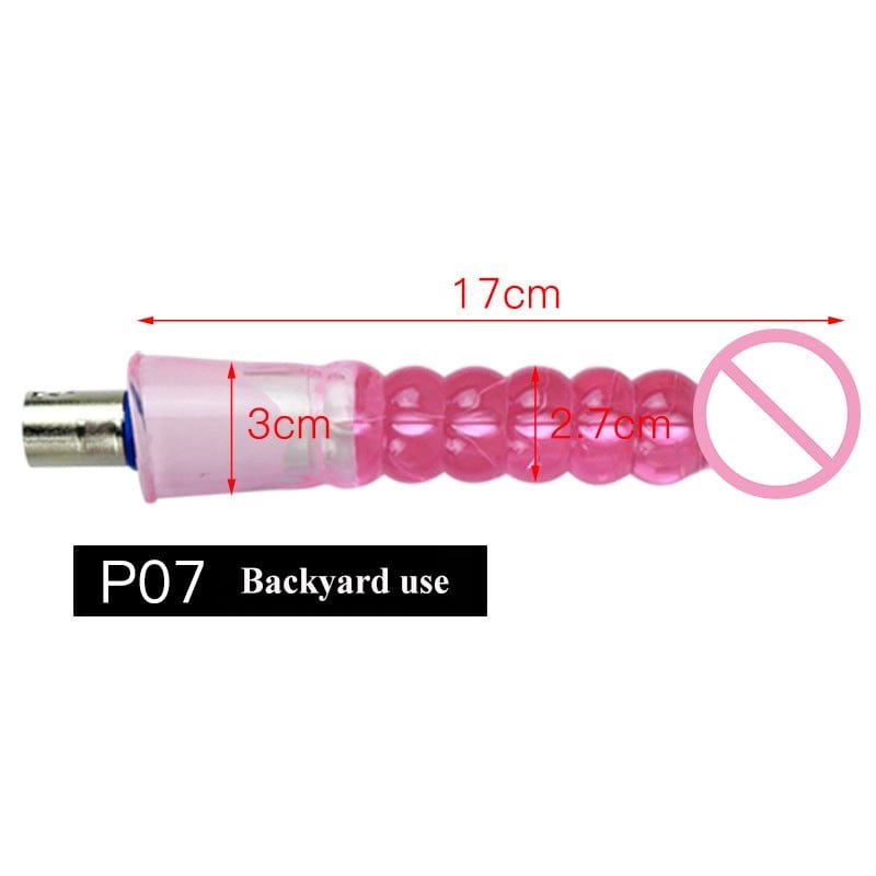 Sex Machine Attachment Head - Interchangeable Machine Rod