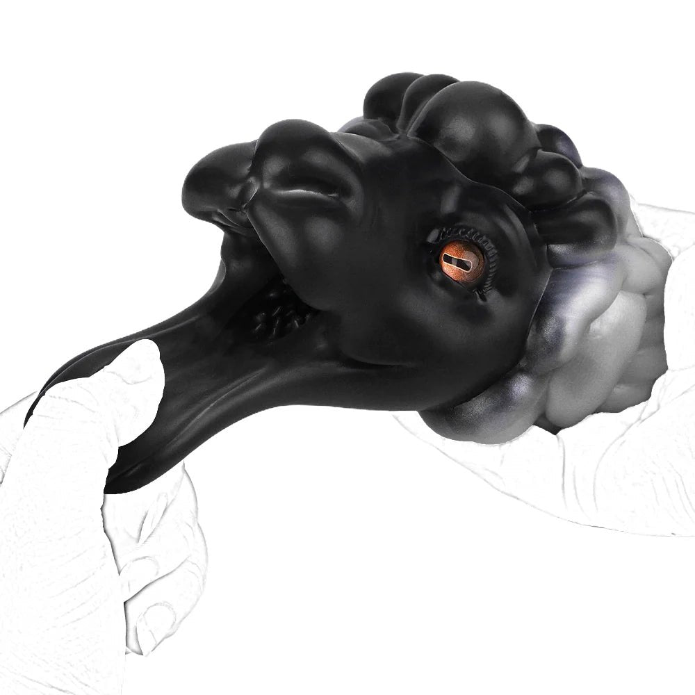Sheep Head Rear-Entry Masturbator - Animal Head Onahole