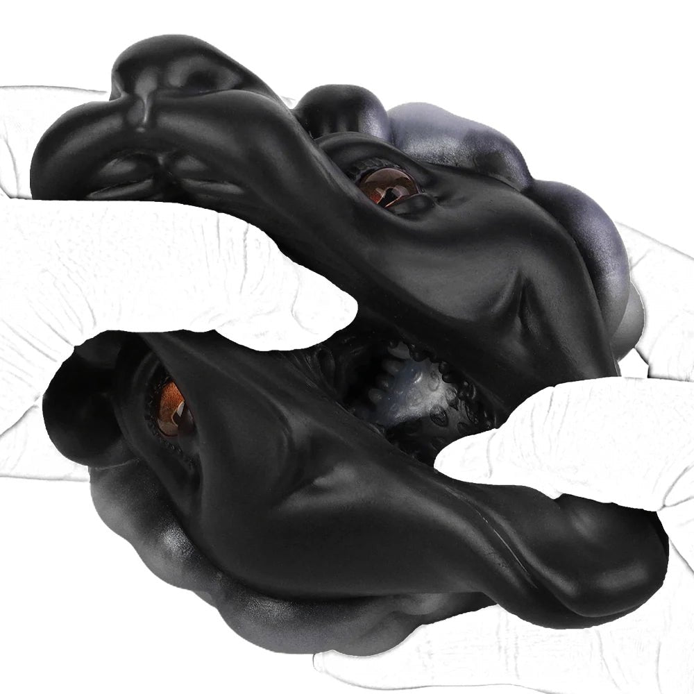 Sheep Head Rear-Entry Masturbator - Animal Head Onahole