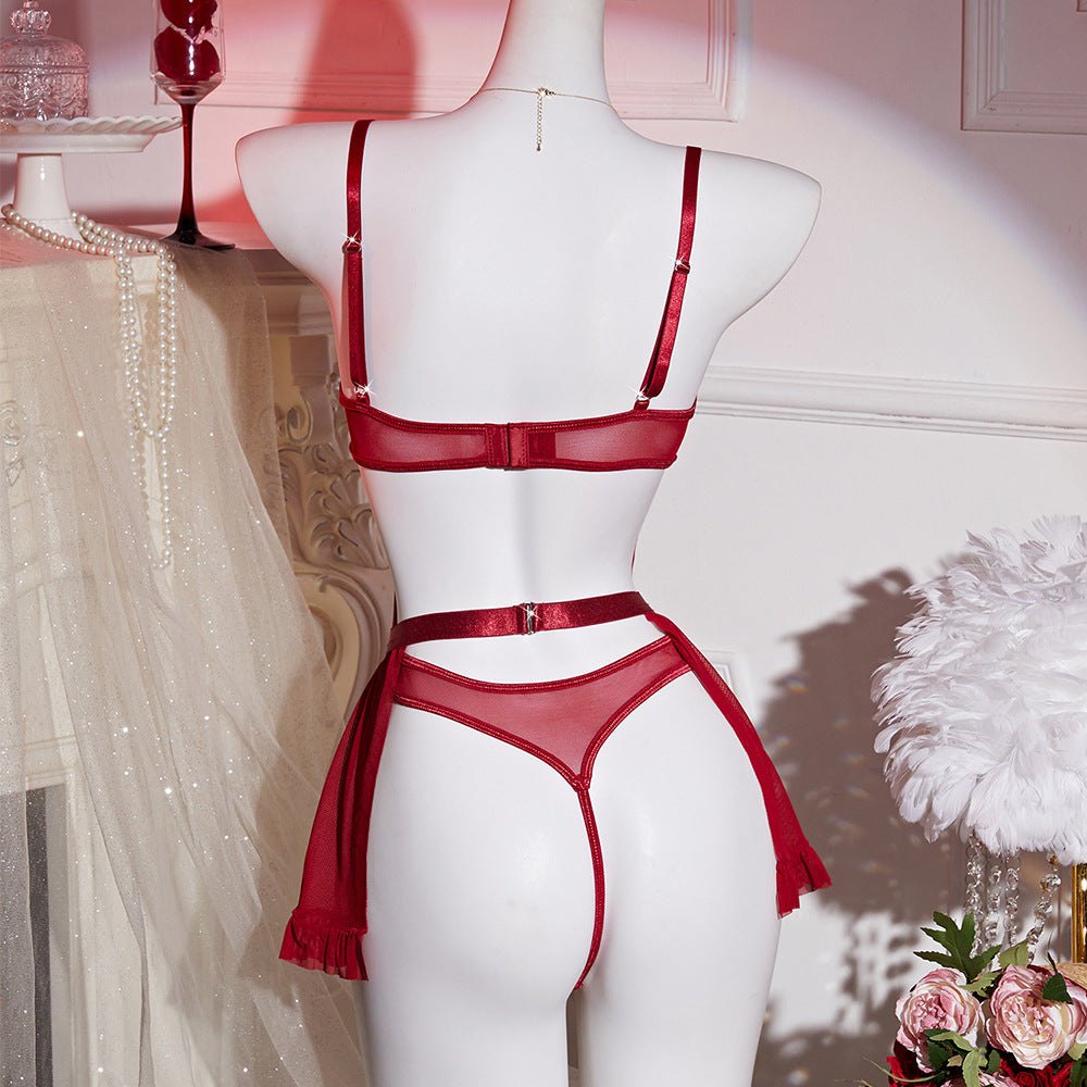 Sheer Lace Love Bodysuit - Lingerie Bodysuit for Women