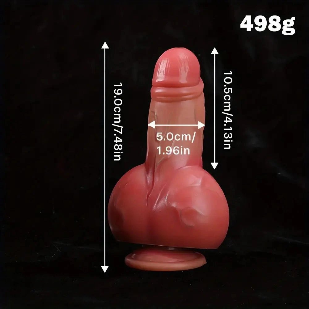 Short Thick Suction Cup Dildo - Big Realistic Dildo