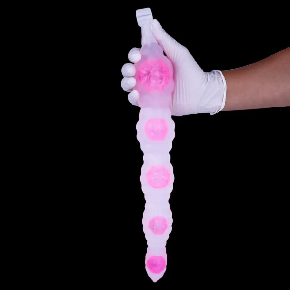 Silicone Anal Beads 18.9in - Silicone Butt Plug