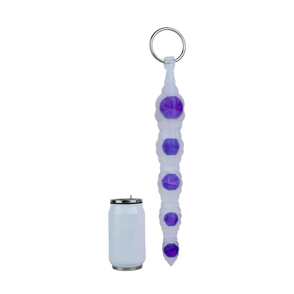 Silicone Anal Beads 18.9in - Silicone Butt Plug