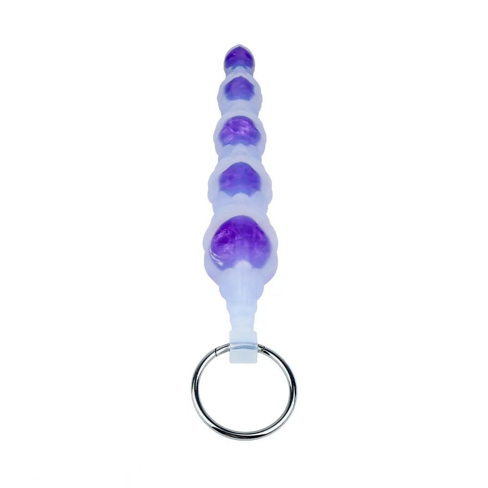 Silicone Anal Beads 18.9in - Silicone Butt Plug
