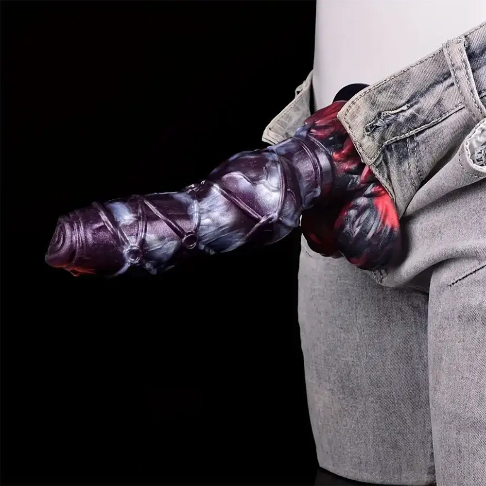 Silicone Animal Paw Knot Dildo - Knotted Animal Dildo Style