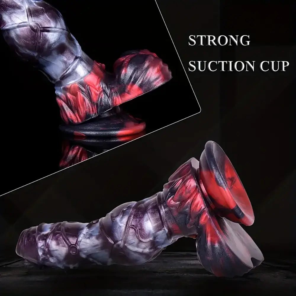 Silicone Animal Paw Knot Dildo - Knotted Animal Dildo Style