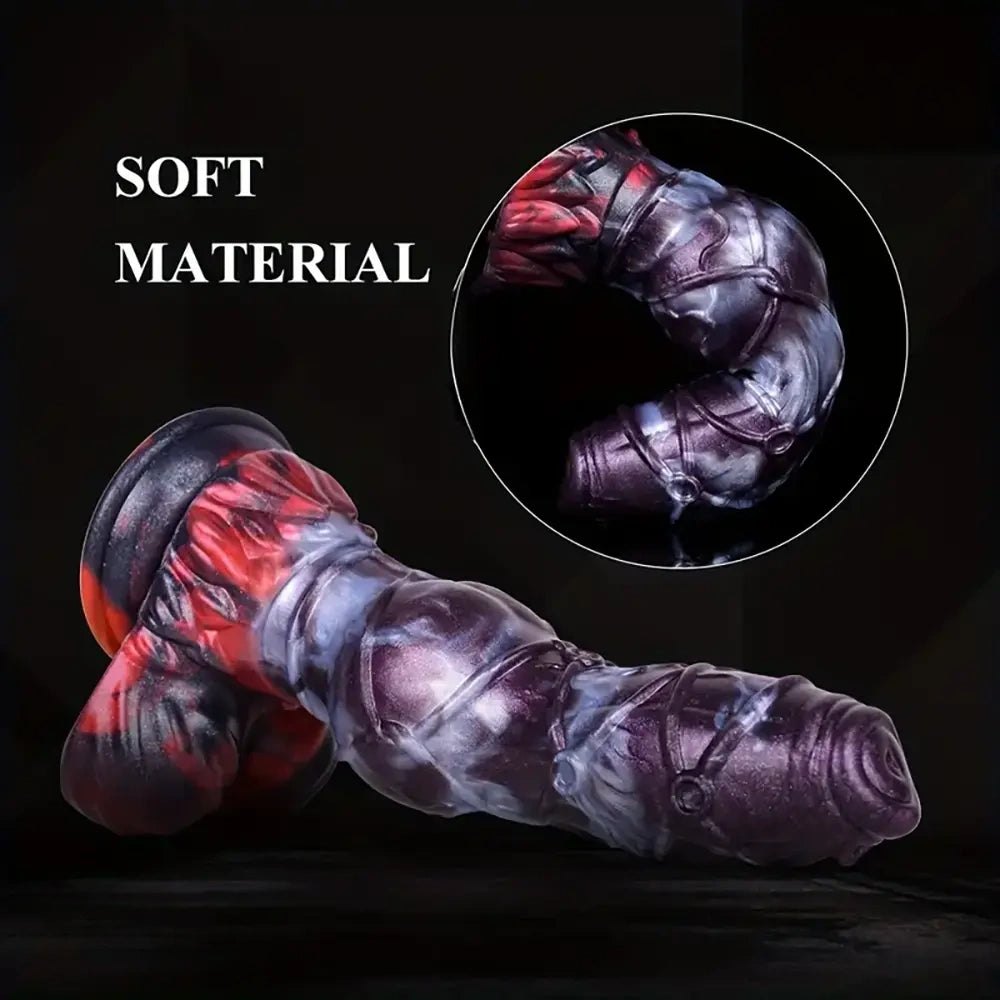 Silicone Animal Paw Knot Dildo - Knotted Animal Dildo Style