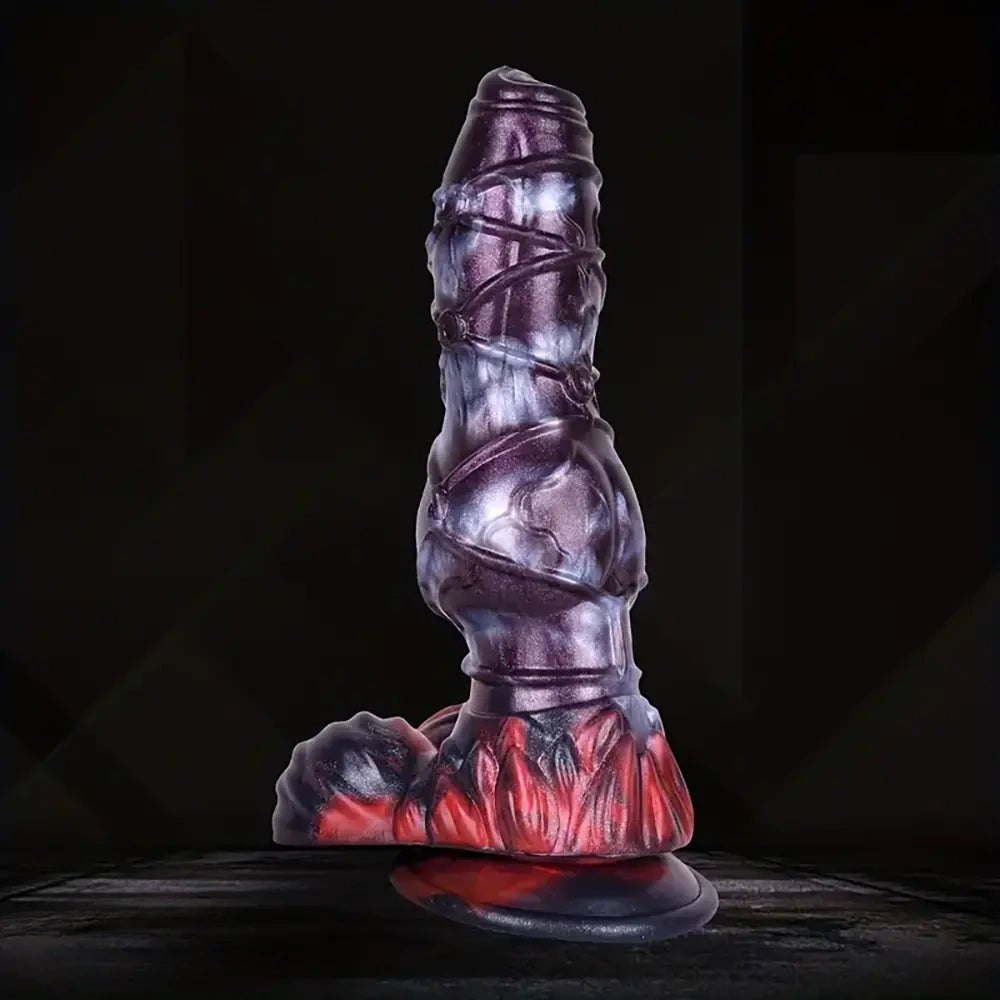 Silicone Animal Paw Knot Dildo - Knotted Animal Dildo Style