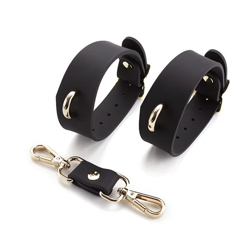 Silicone Cross Buckle Bondage Kit - Bondage Restraint Set