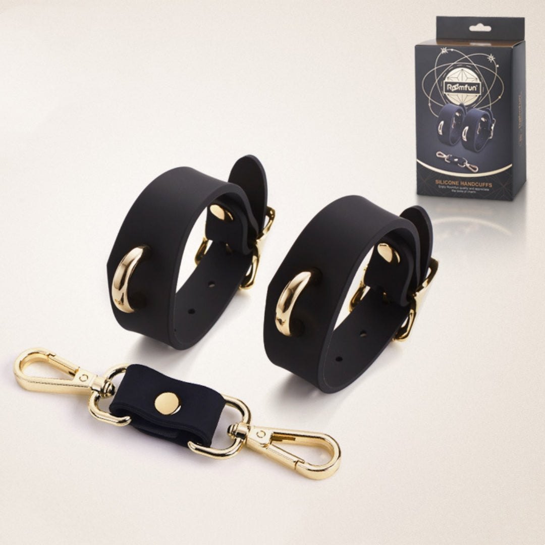 Silicone Cross Buckle Bondage Kit - Bondage Restraint Set