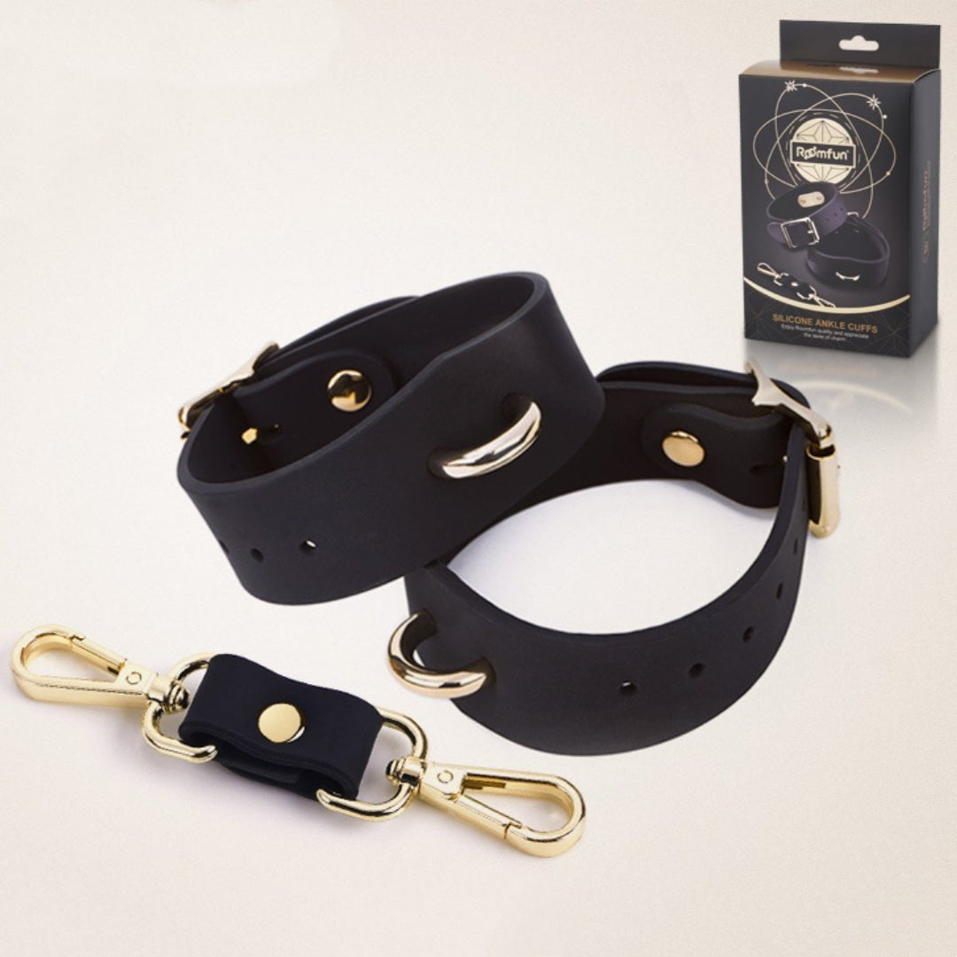 Silicone Cross Buckle Bondage Kit - Bondage Restraint Set
