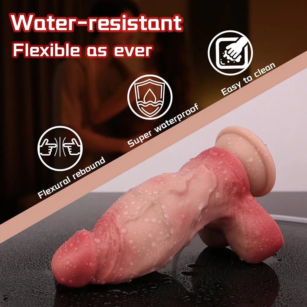 Silicone Dildo with Fill Kit - Fillable Silicone Dildo Kit