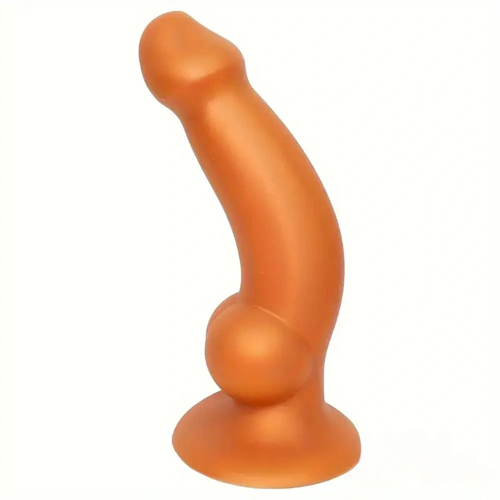 Silicone Dog Knot Dildo 6.88 In - Knotted Animal Dildo