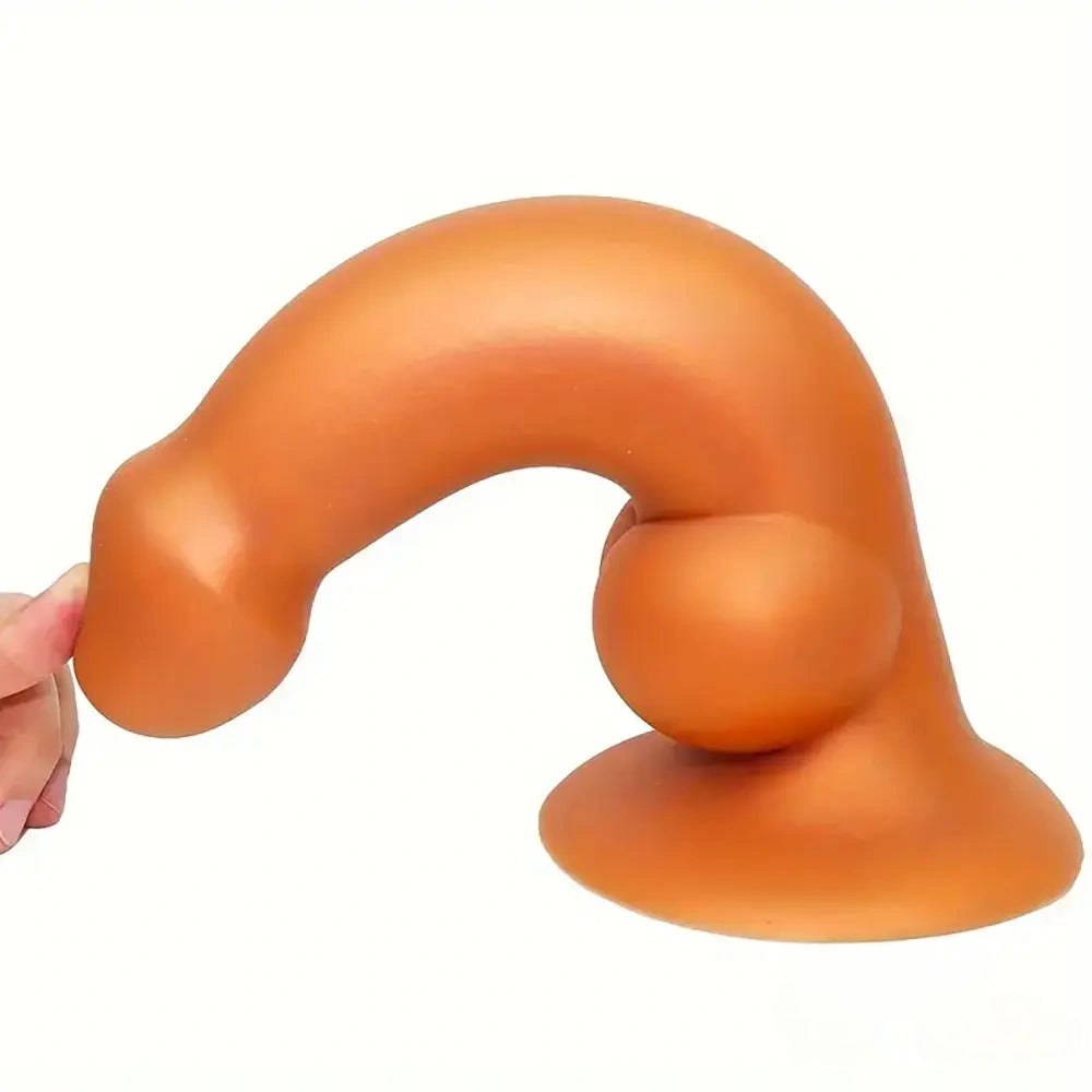Silicone Dog Knot Dildo 6.88 In - Knotted Animal Dildo