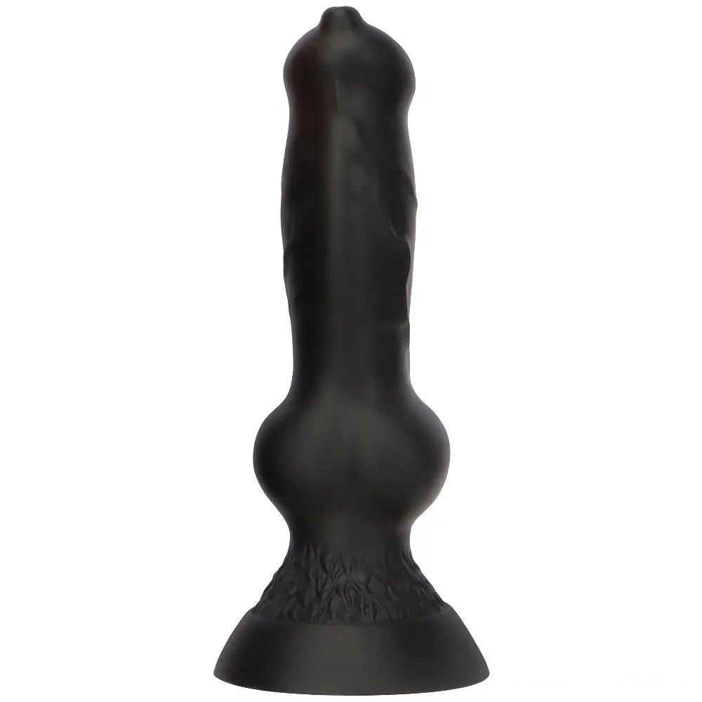 Silicone Dog Knot Dildo - Knotted Dog Dildo, 5 Sizes