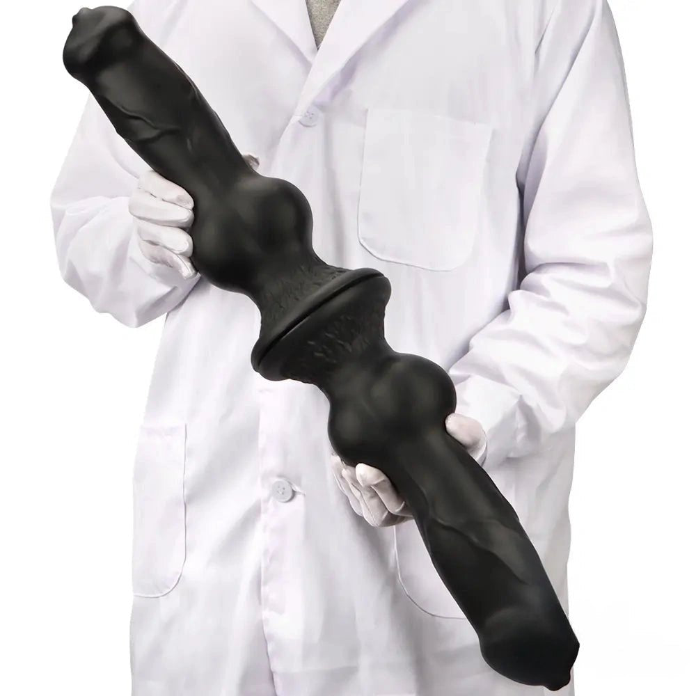 Silicone Dog Knot Dildo - Knotted Dog Dildo, 5 Sizes
