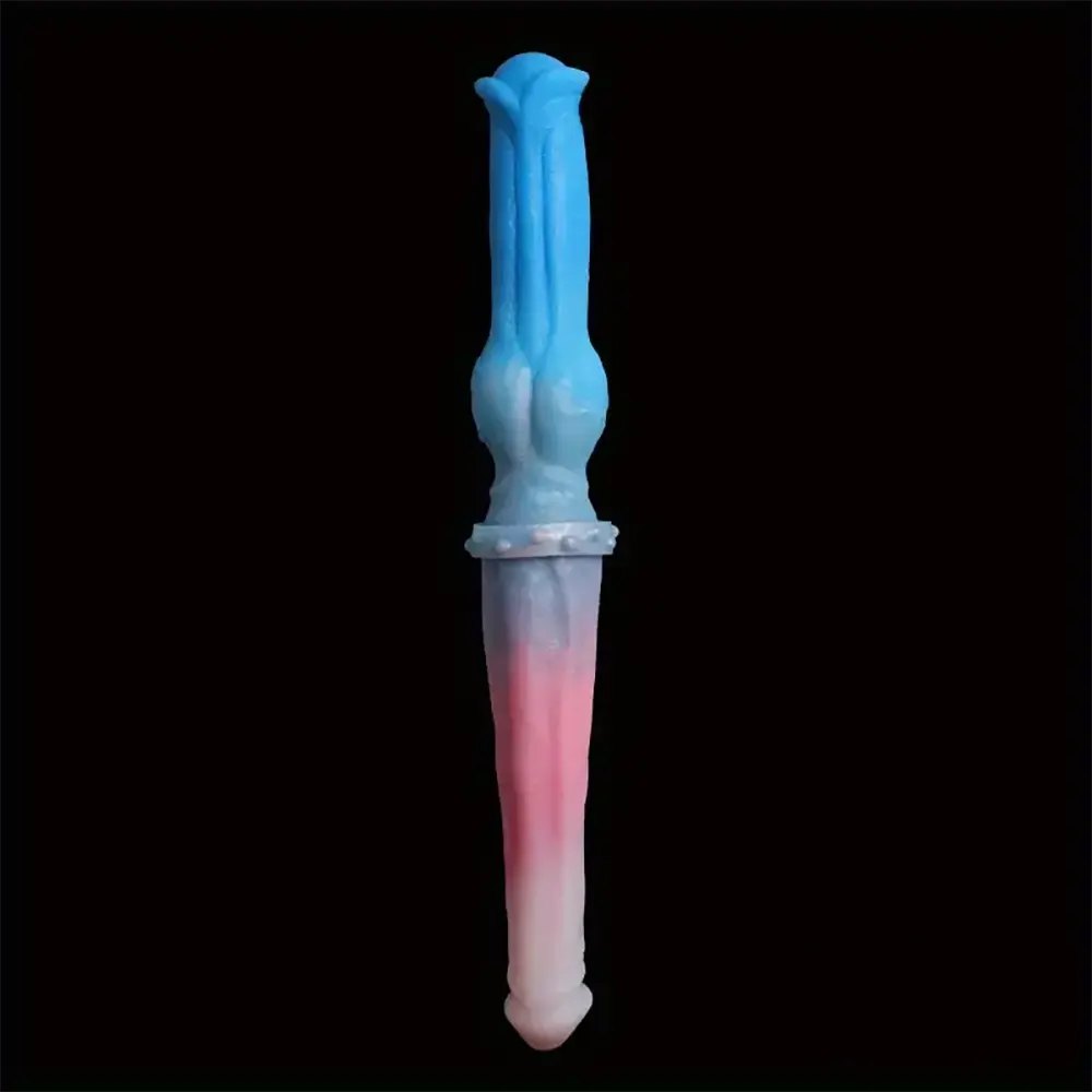 Double-Ended Knot Dildo 15.7in - Silicone Double-Ended Toy