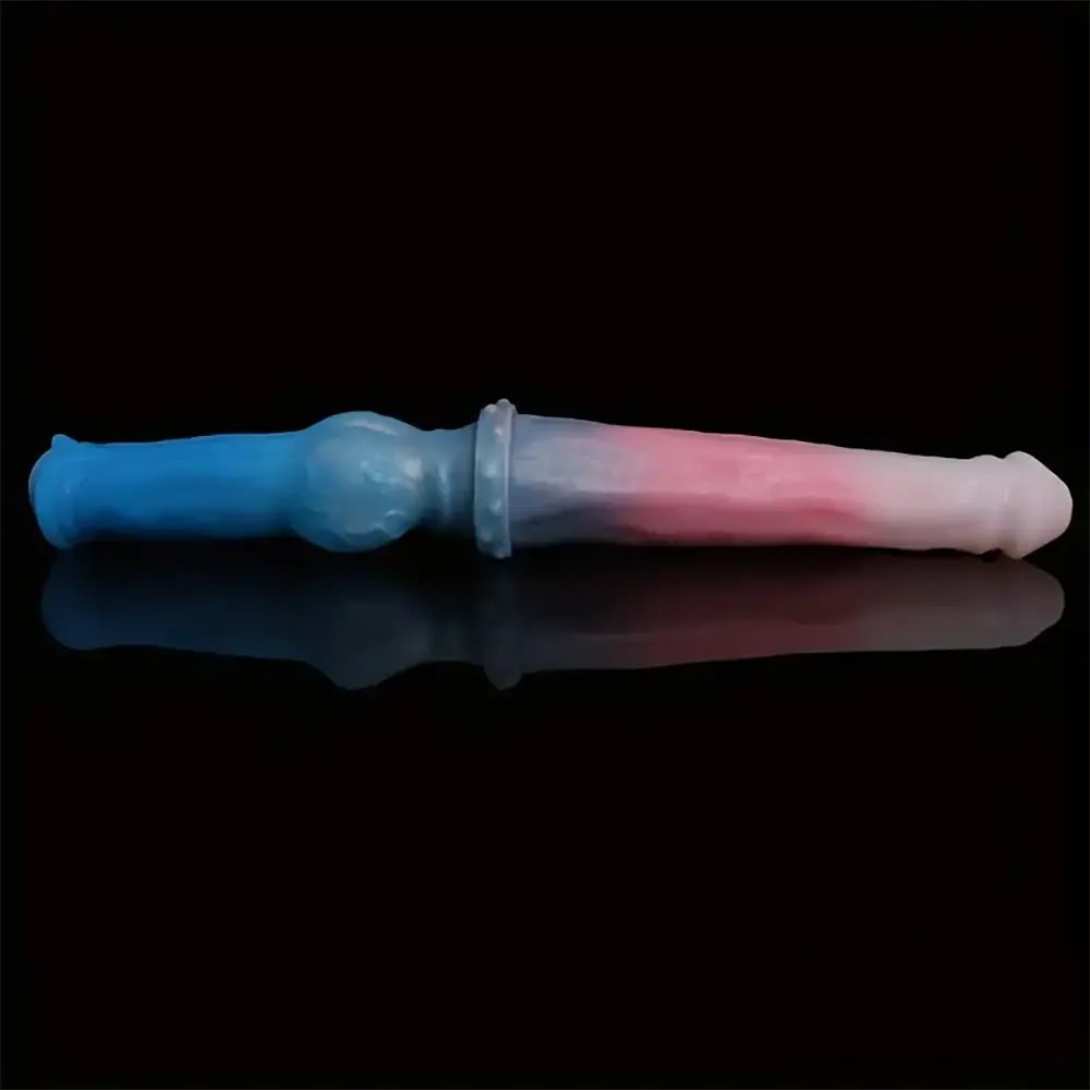 Double-Ended Knot Dildo 15.7in - Silicone Double-Ended Toy