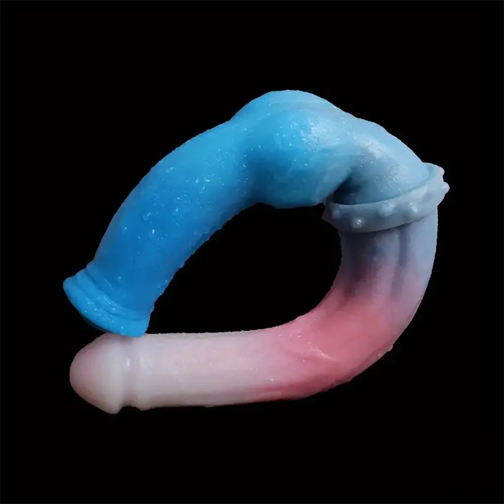 Double-Ended Knot Dildo 15.7in - Silicone Double-Ended Toy