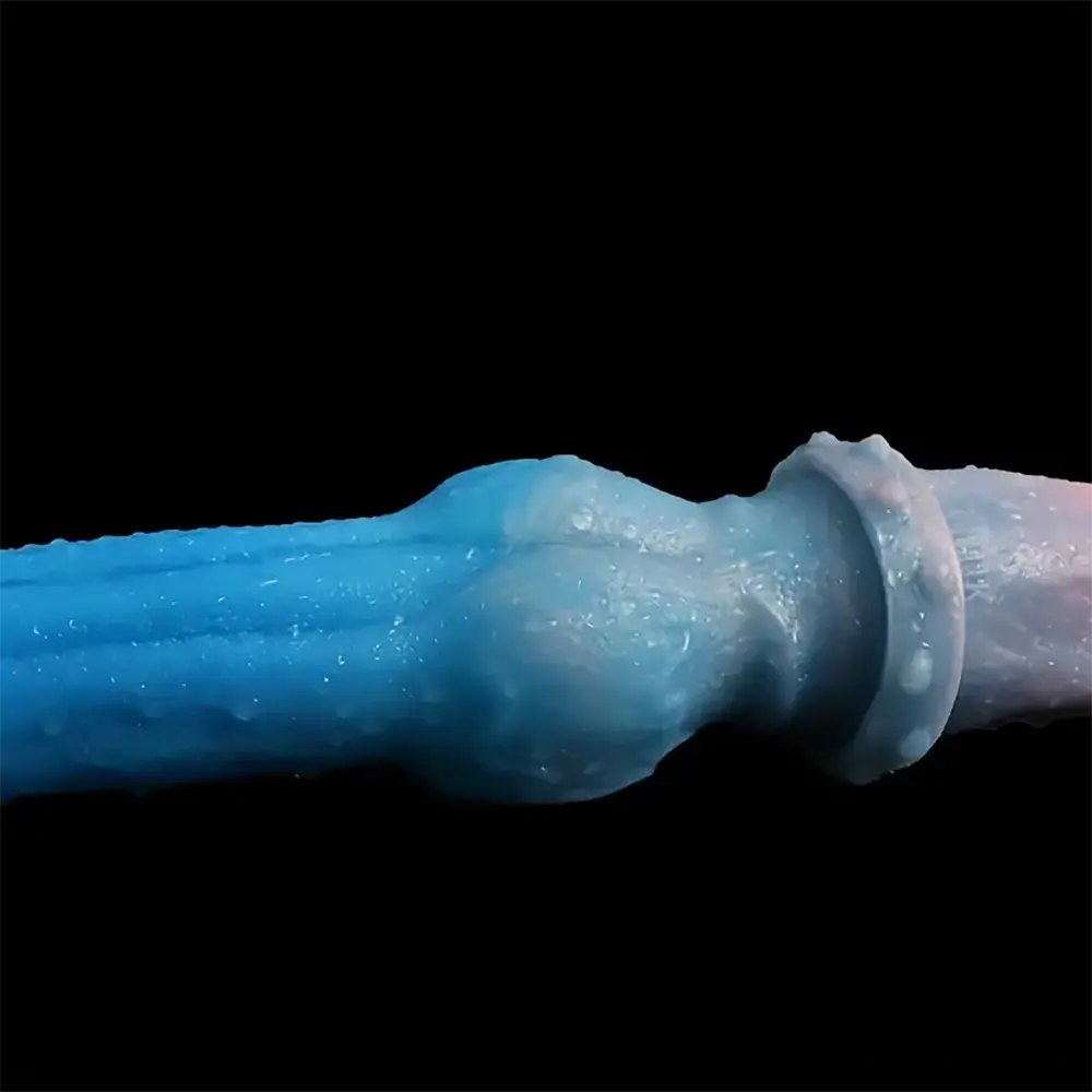 Double-Ended Knot Dildo 15.7in - Silicone Double-Ended Toy