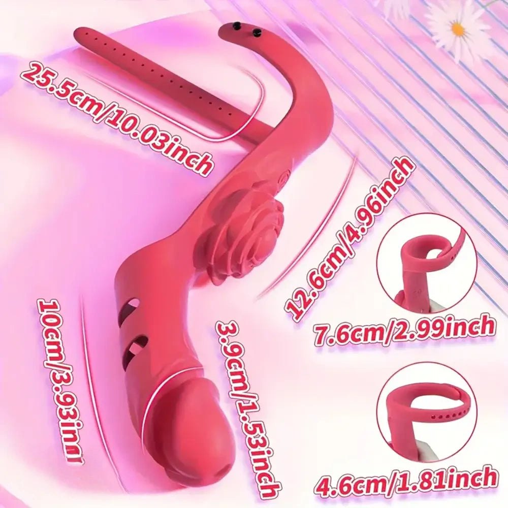 Silicone G-Spot Finger Sleeve Dildo - G-Spot Stimulation Dildo