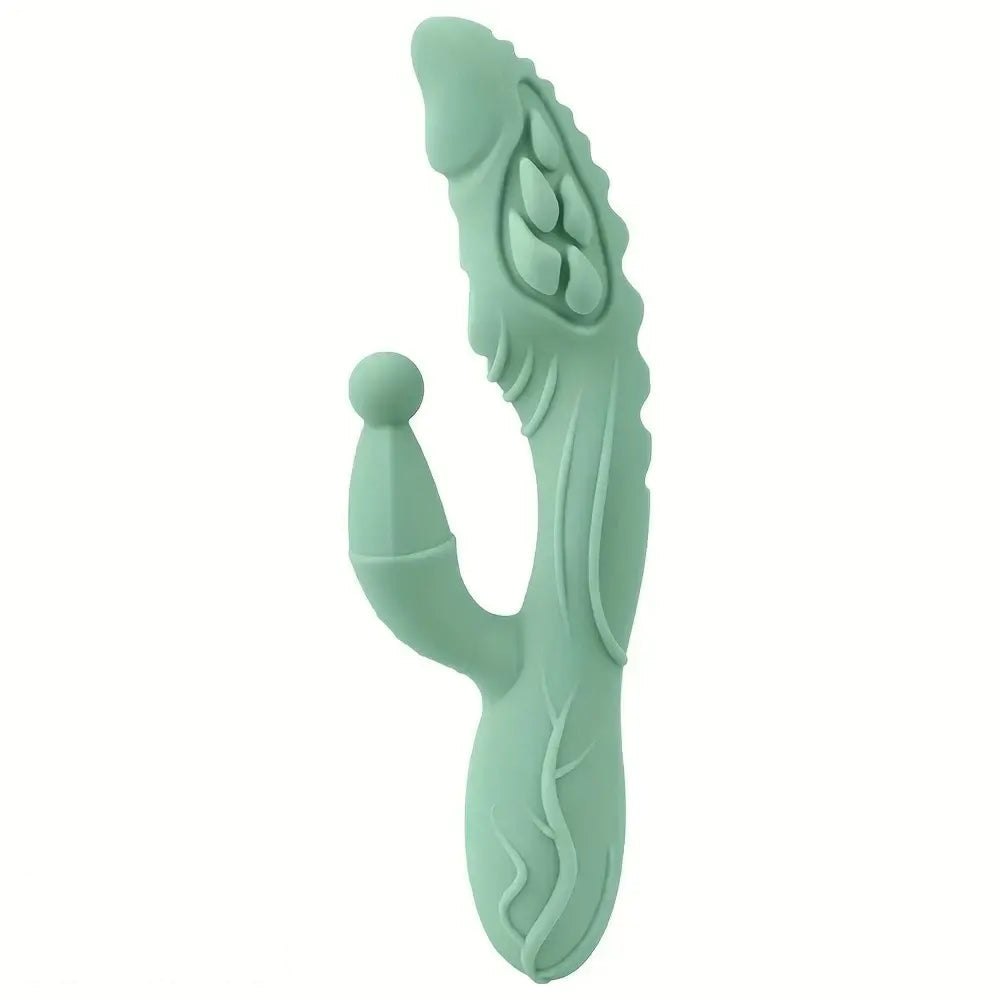 Silicone G-Spot Wand Dildo - Vaginal Rod With Handle