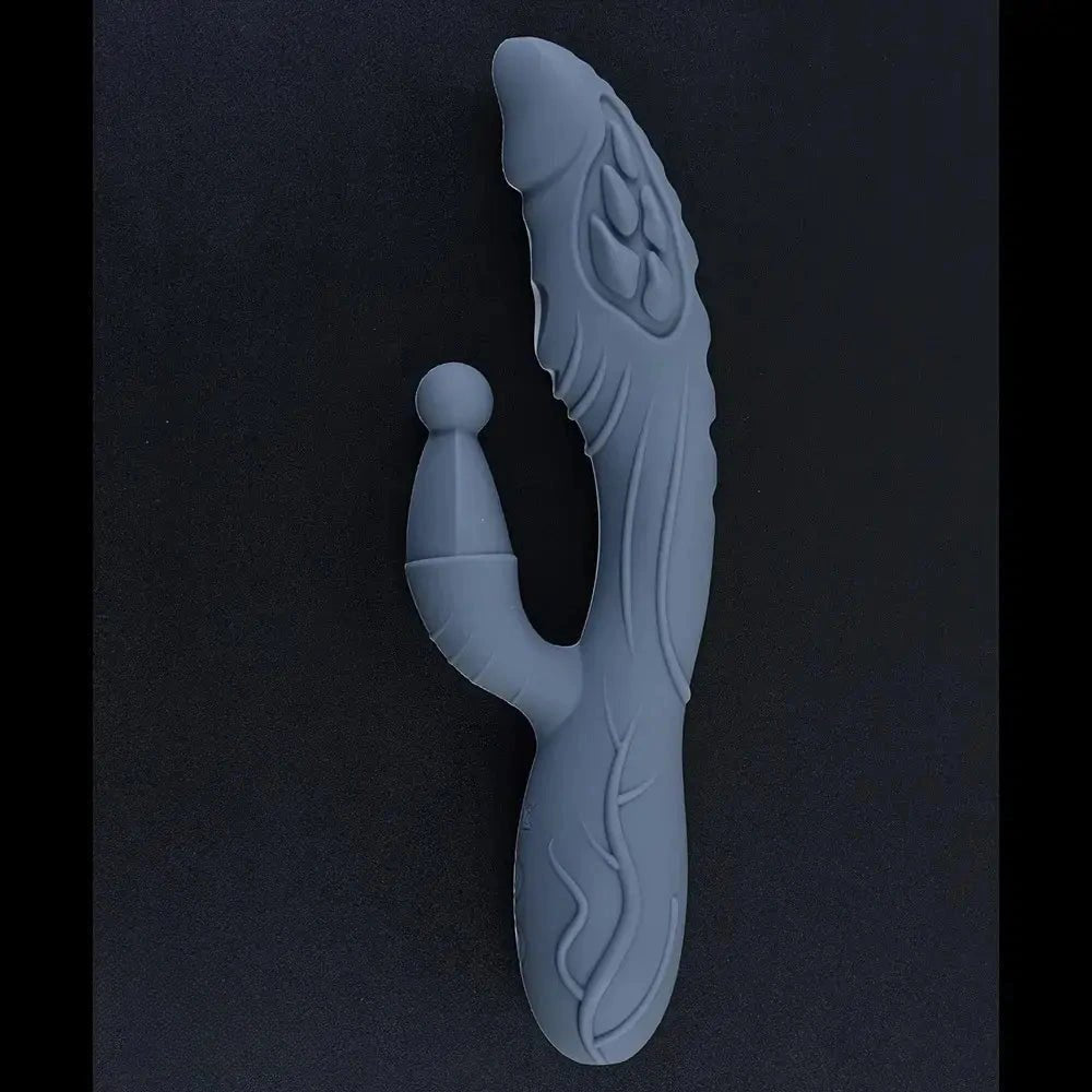 Silicone G-Spot Wand Dildo - Vaginal Rod With Handle