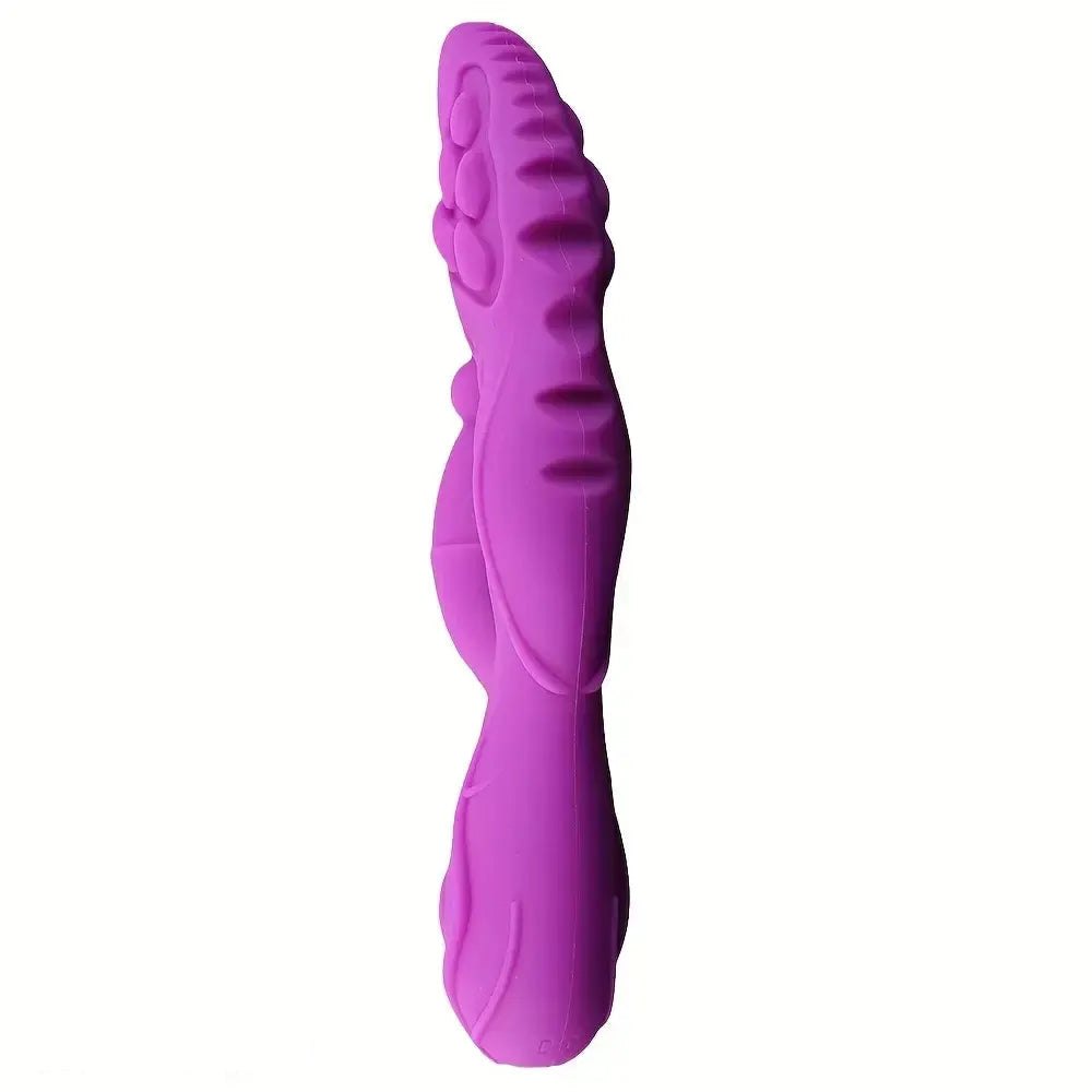 Silicone G-Spot Wand Dildo - Vaginal Rod With Handle