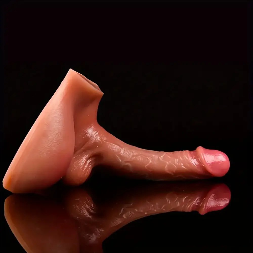 Silicone Hip Torso Dildo 7.08in - Sex Doll Torso