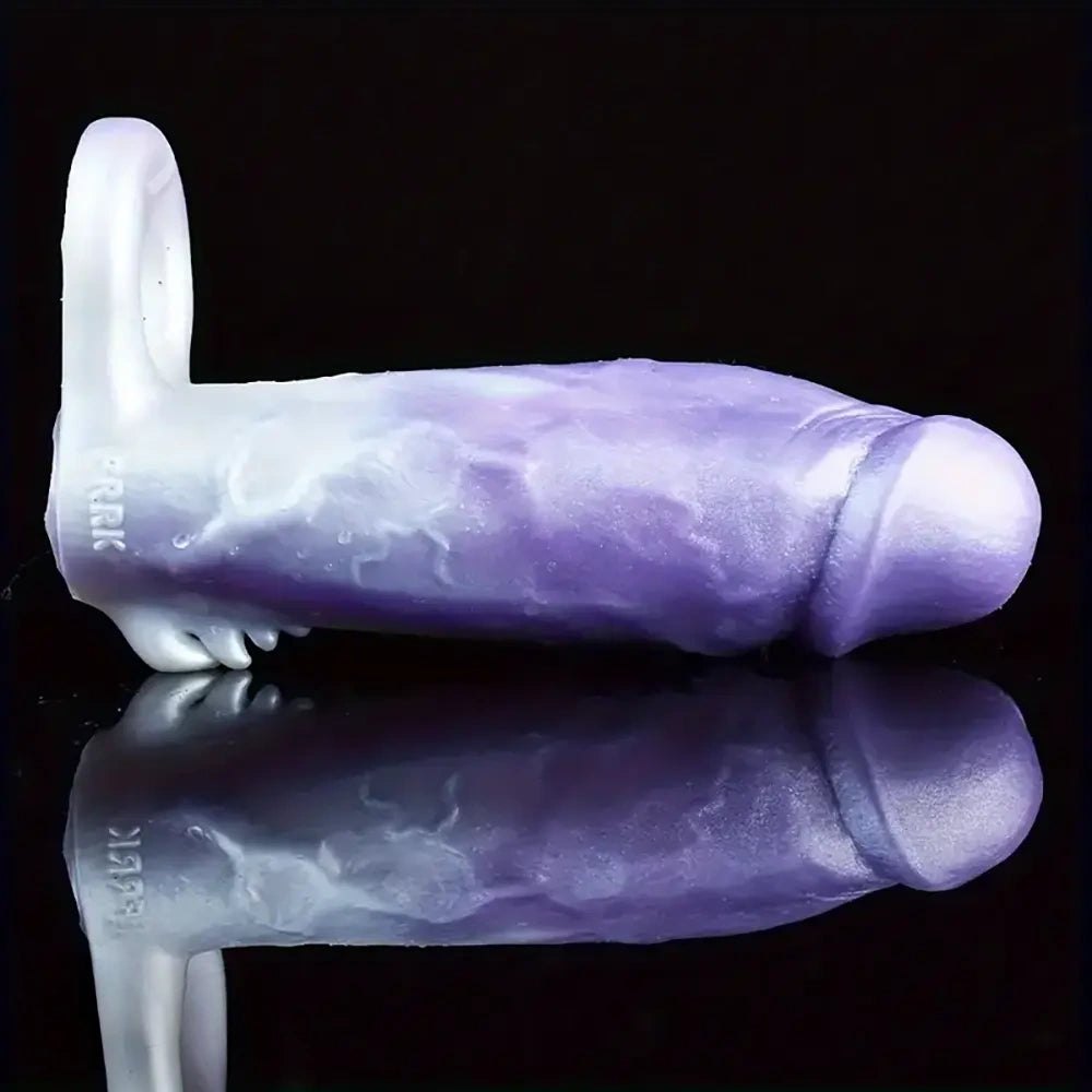 Silicone Hollow Sleeve Sheath 6 in - Realistic Big Dildo