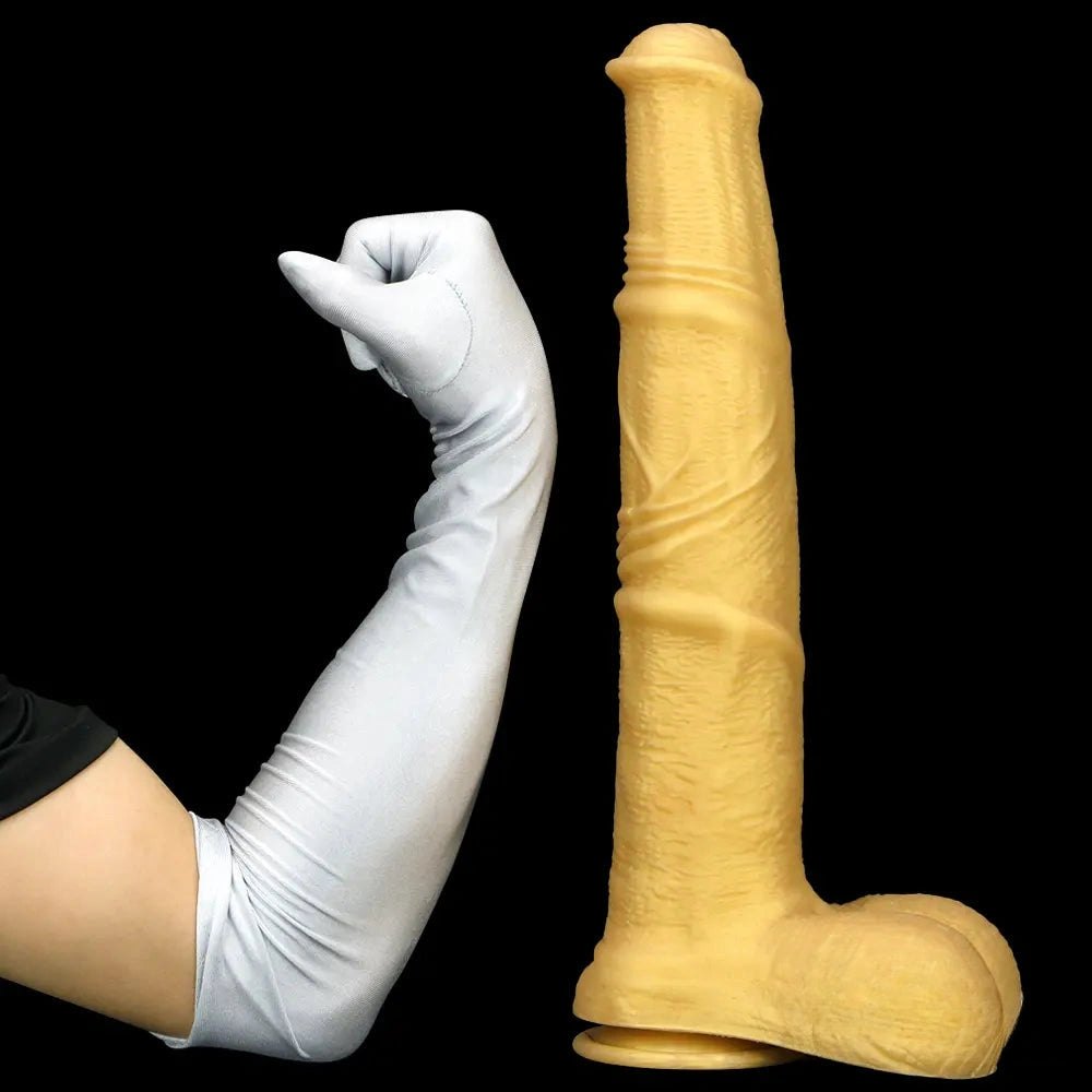 Silicone Horse Knot Dildo - Animal Knot Dildo
