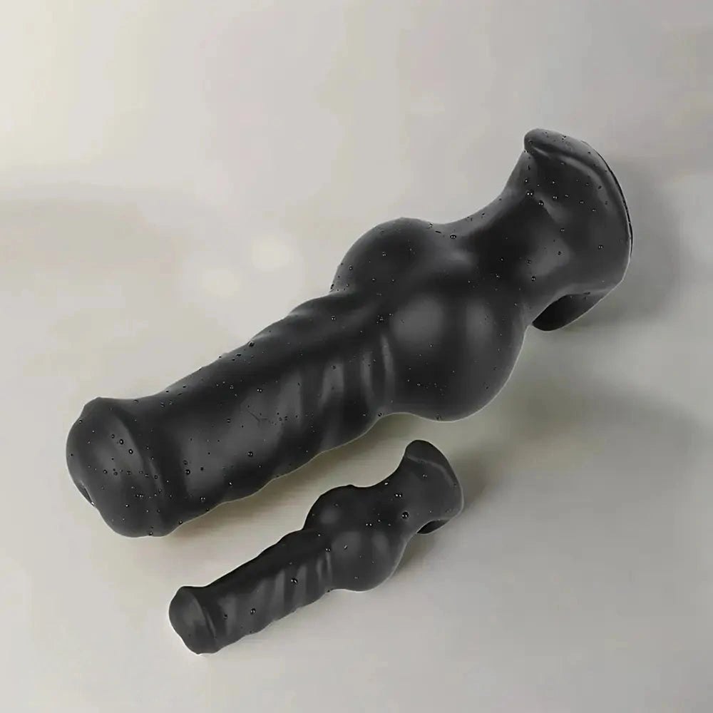 Silicone Knotted Animal Dildo - Animal Style Knot Dildo