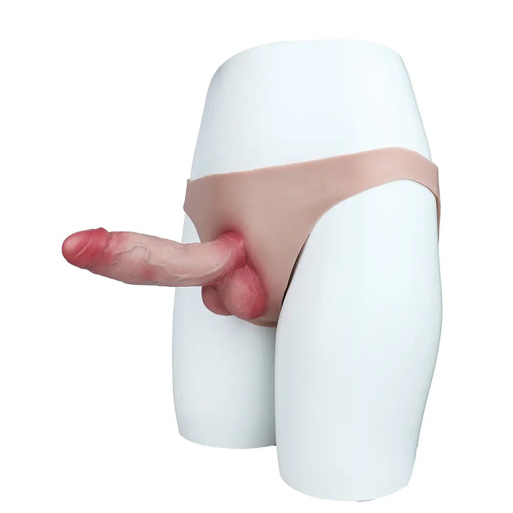 Silicone Panty Harness Dildo - Strap-On Dildo