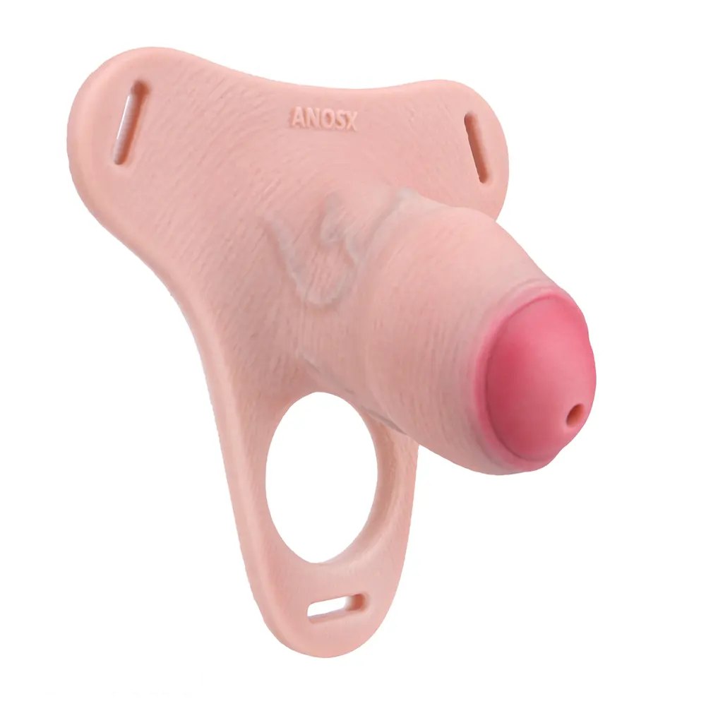 Silicone Penis Extender Sleeve - Wearable Cock Ring