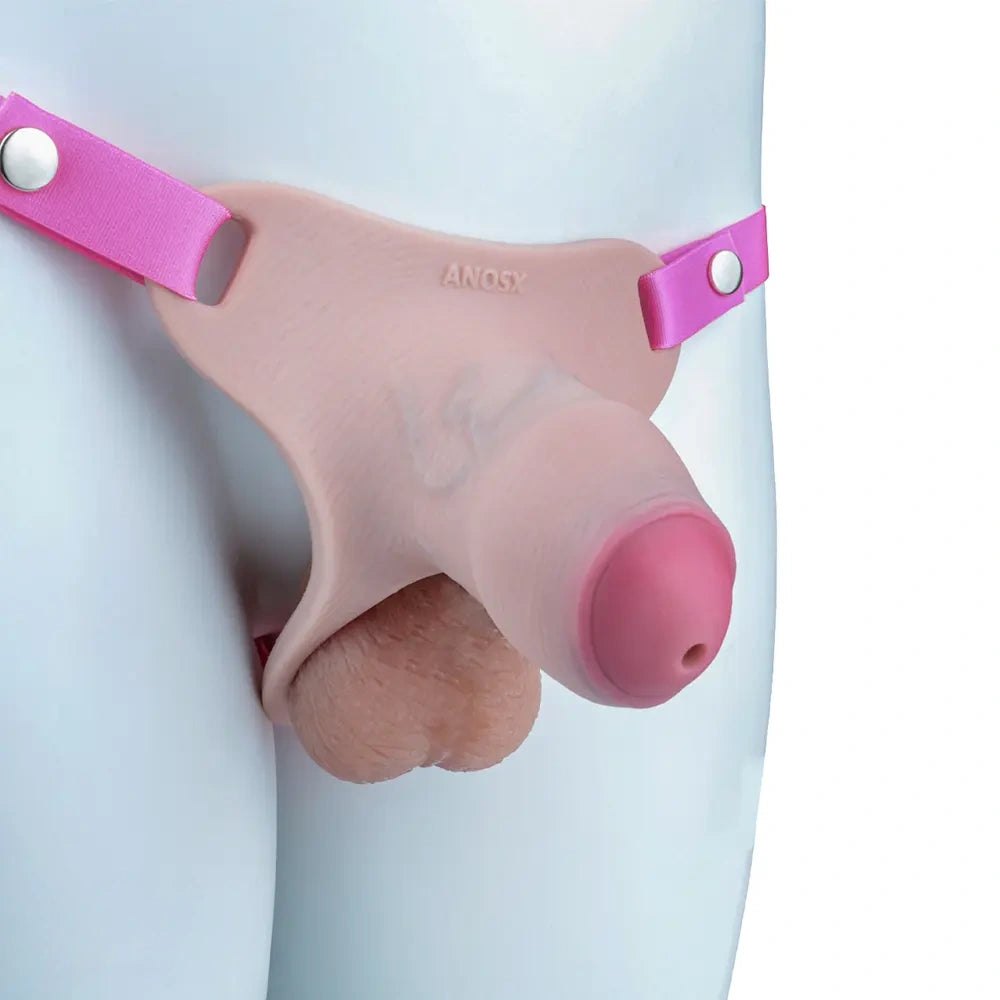 Silicone Penis Extender Sleeve - Wearable Cock Ring