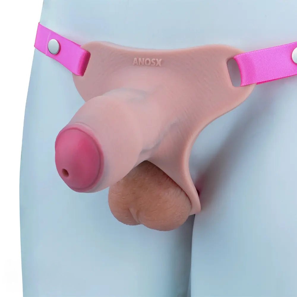 Silicone Penis Extender Sleeve - Wearable Cock Ring