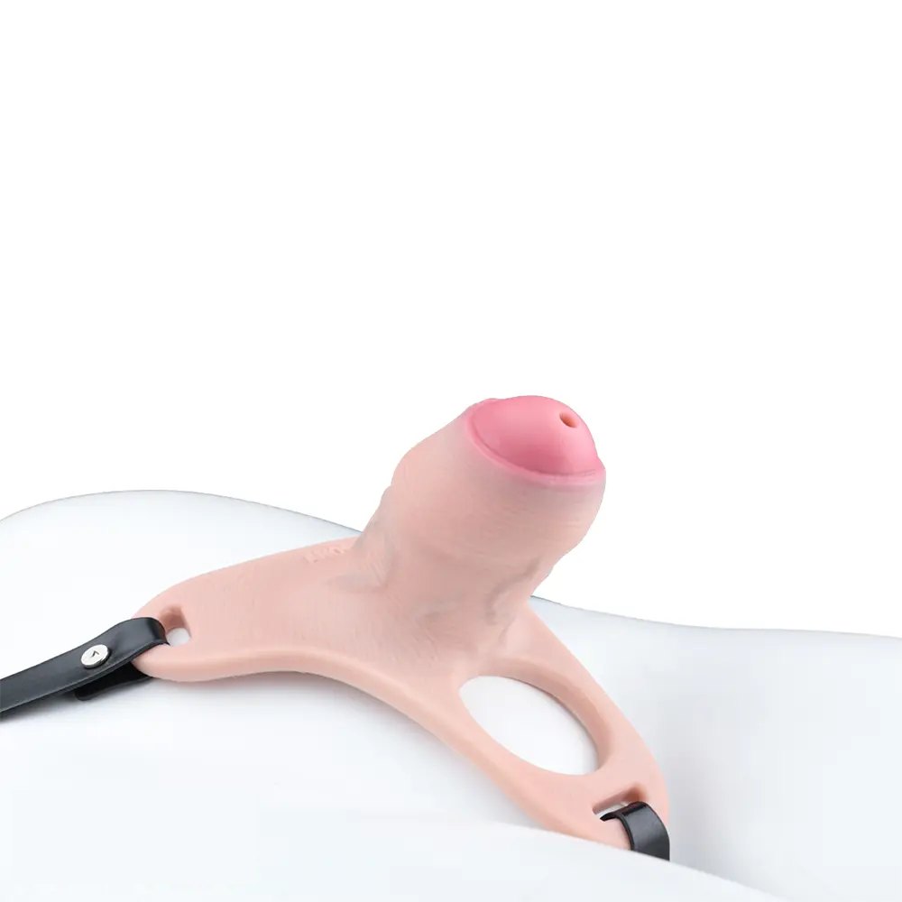 Silicone Penis Extender Sleeve - Wearable Cock Ring