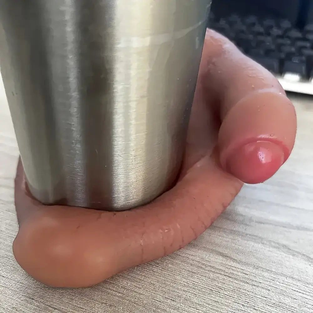 Silicone Scrotum Ball Toy - Weighted Testicle Novelty Toy