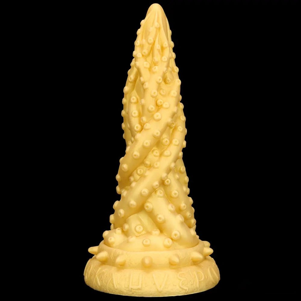 Spiked Cone Fantasy Dildo 15in - Silicone Fantasy Toy