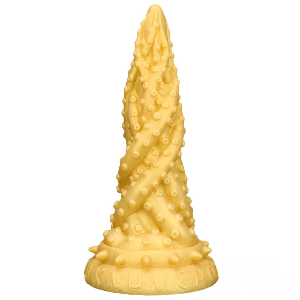 Spiked Cone Fantasy Dildo 15in - Silicone Fantasy Toy
