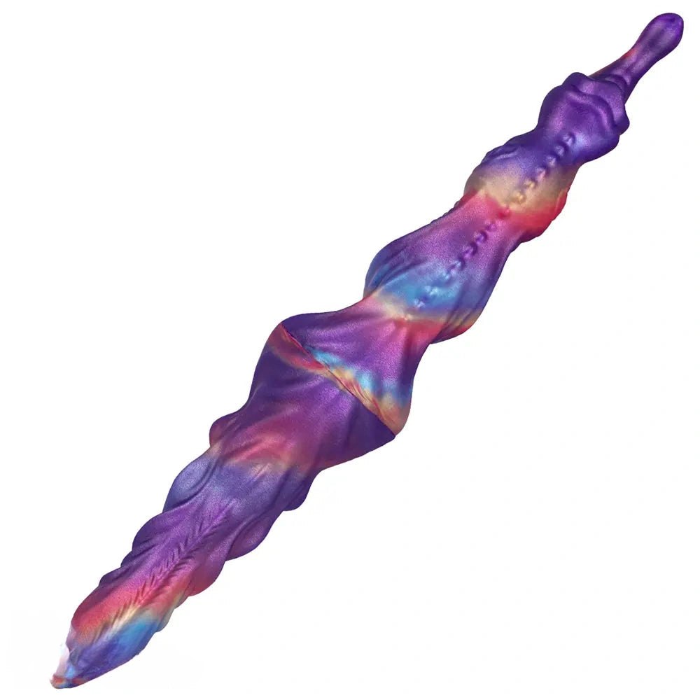 Twisted Knot Silicone Fantasy Dildo - Knotted Fantasy Dildo